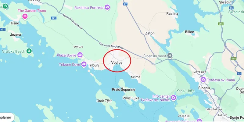Telek Vodice – 2