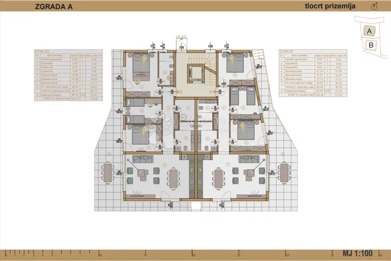 Flat Pješčana Uvala, Medulin, 150,07m2 – 2
