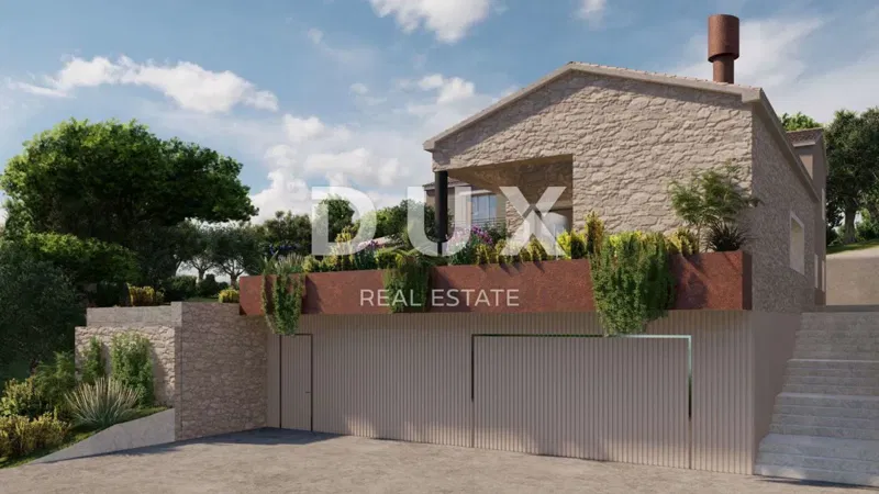 Kraljevica, Šmirka, building land, 881 m2, project – 2