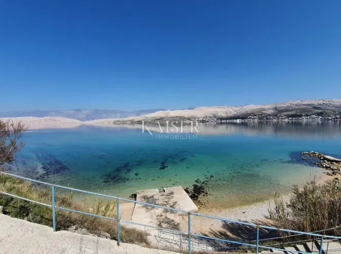 Pag, OPPORTUNITY land with building, 1st row to the sea – 3