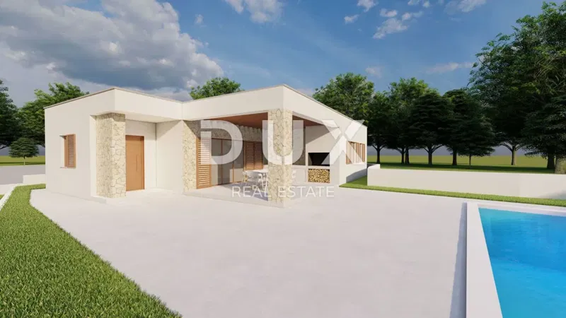 ZADAR, VIR - Top-quality villa with swimming pool! New construction! B – 2