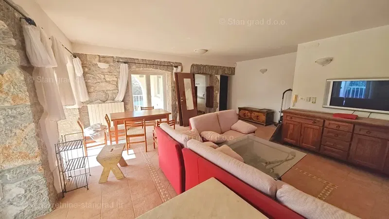 Krk, surroundings, furnished apartment on the ground floor with a pool! – 2