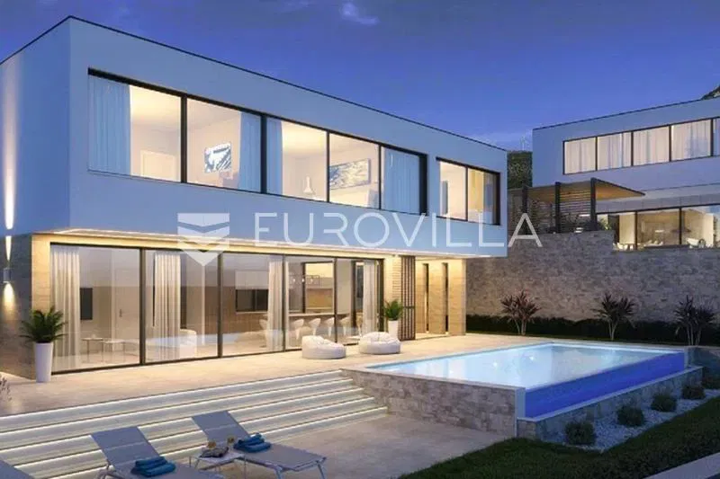 Seget Vranjica, luxurious villa in process of construction with a stunning view – 3