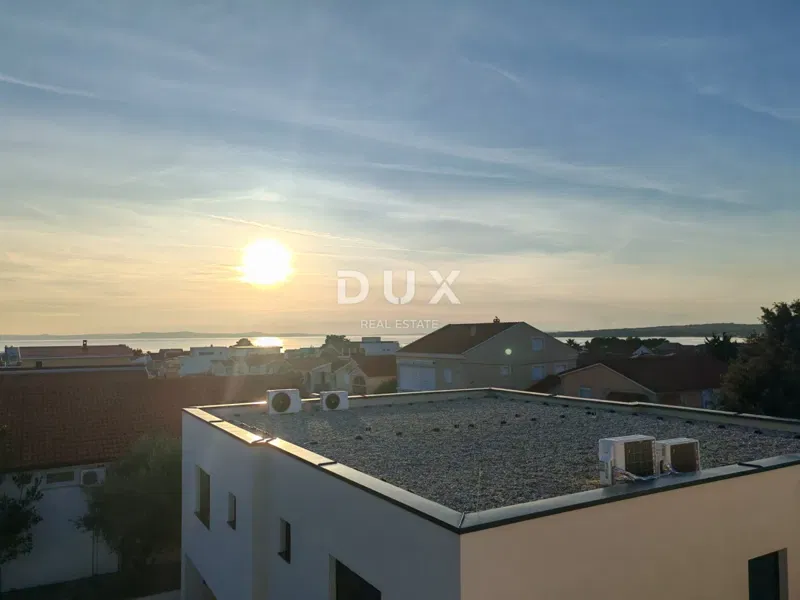 ZADAR, VIR - Appartamento di alta qualità con terrazza sul tetto e splendida vista sul mare! Nuova costruzione! S4 – 2