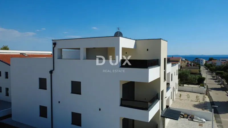 ZADAR, VIR - Najwyższej jakości apartament z tarasem na dachu i pięknym widokiem na morze! Nowa konstrukcja! S3 – 3