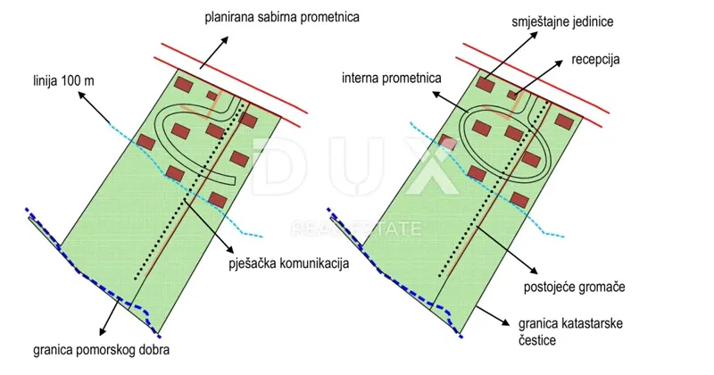 NOVI VINODOLSKI - PRIMA FILA SUL MARE - Terreno d'investimento per ville urbane – 2