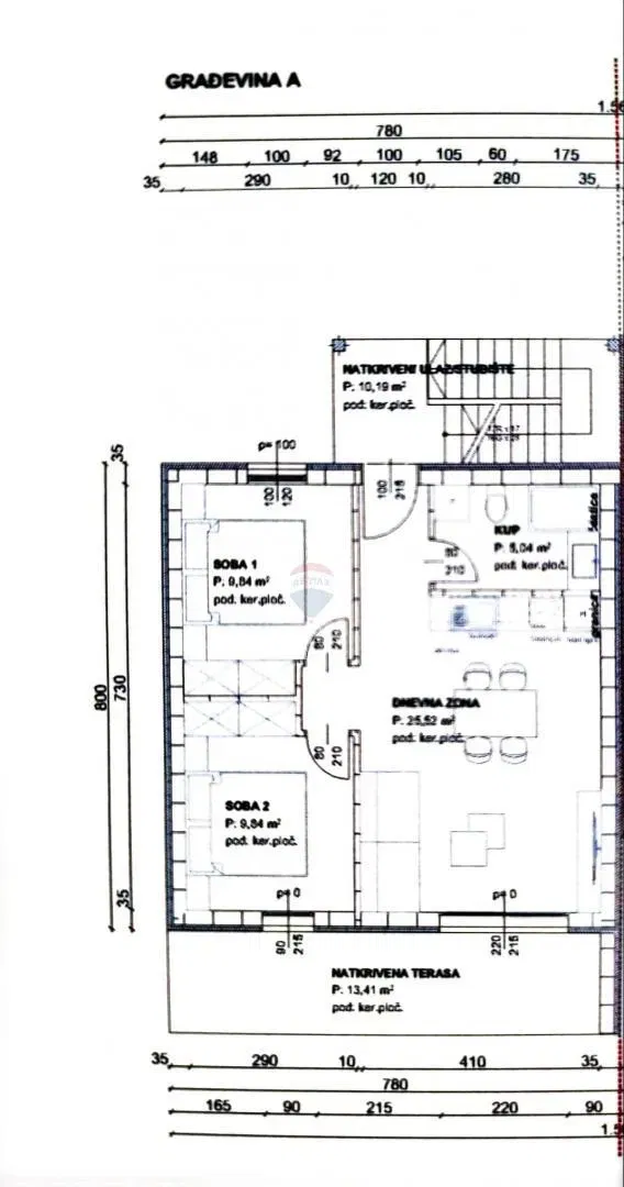Condo/Apartment Čižići, Dobrinj, 73,84m2 – 3