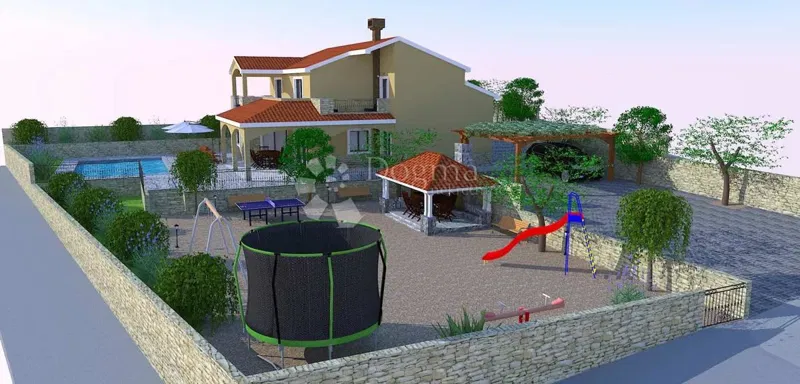 Építési telek Pag, 1.082m2 – 2