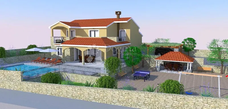 Építési telek Pag, 1.082m2 – 3