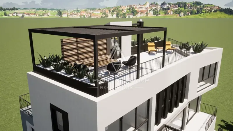 Kaštelir, Isztria – Luxus villa tengerre néző, medence – 3