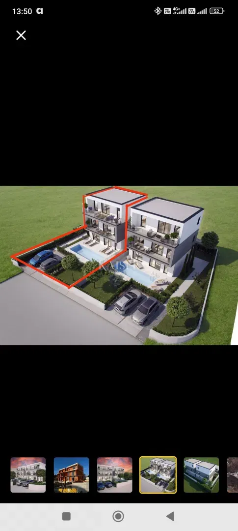 Istria, Parenzo, casa con piscina e vista mare – 2