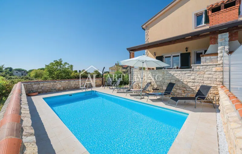 Umag - okolica, dvojna vila na TOP Lokaciji 300 m od mora – 3