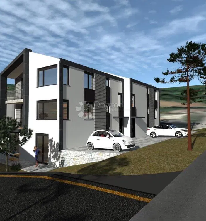 Apartment Čižići, Dobrinj, 74,93m2 – 2