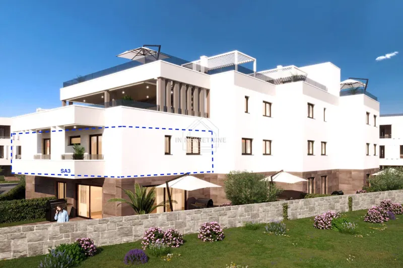 ZATON (Zadar) – New construction, 2-bedroom apartment, 150 m from the sea! – 2