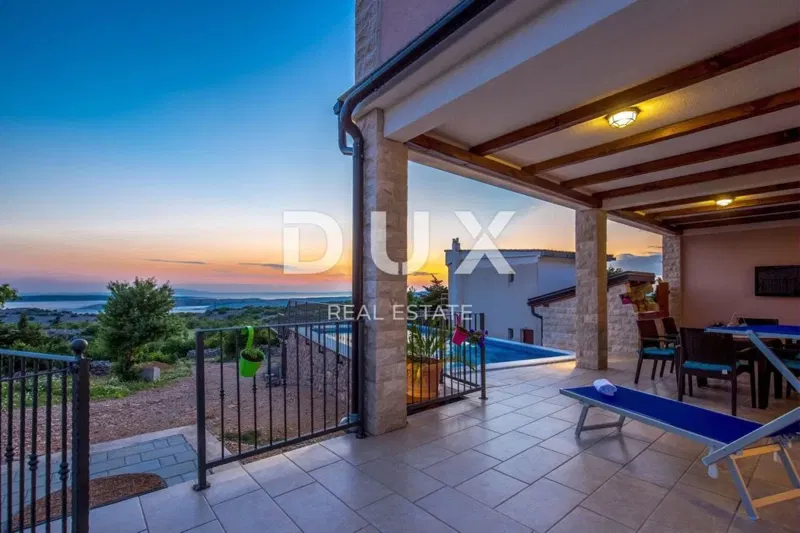 JABLANAC - ház 260m2 medencével és kilátással a tengerre – 3