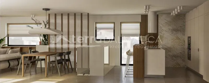 Duplex apartment in Draga - new building, first row to the sea – 2