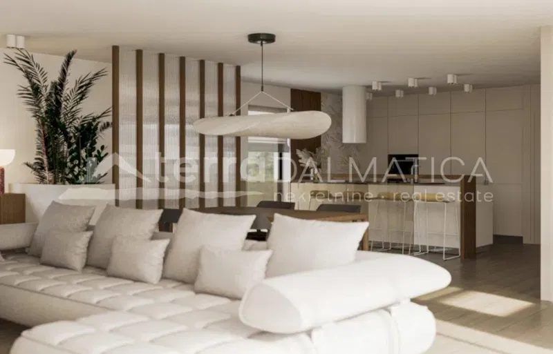 Duplex apartment in Draga - new building, first row to the sea – 3