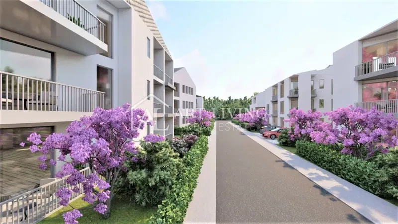 Umag-surroundings, two-room modern apartment under construction 300 m from the sea – 2