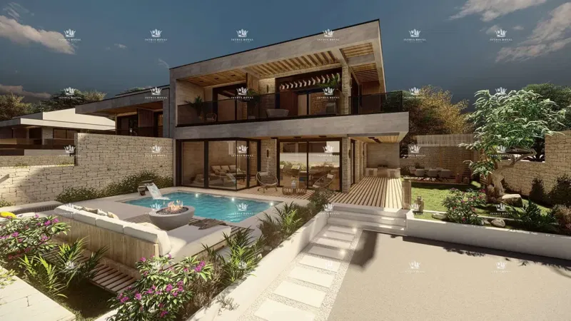 Istria, Umag, sale of a luxury villa second row from the sea - 100m. – 2
