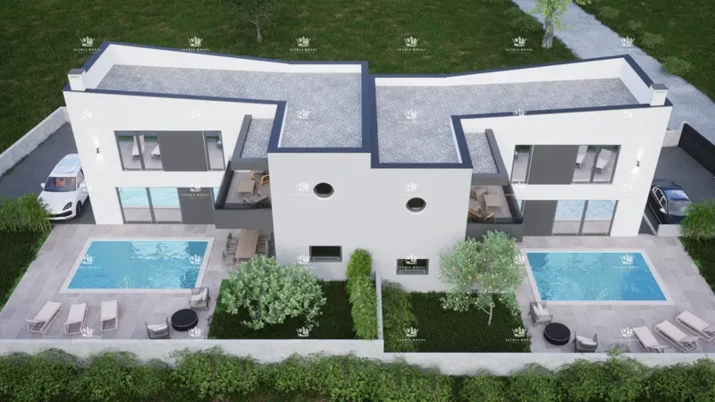 Istria, New construction, Ližnjan – Duplex house with a pool and complete privacy, close to the sea – 3