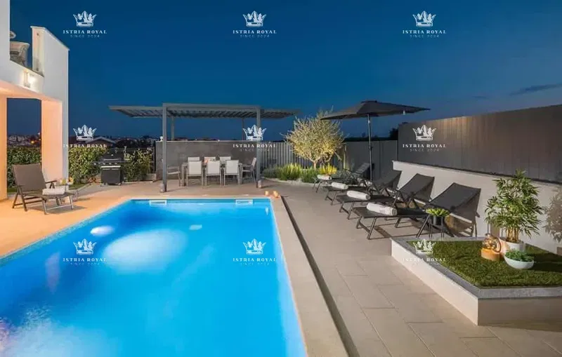 Istra, Medulin, villa moderna con vista sul mare. – 2