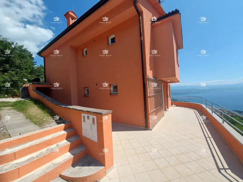 Istria, Opatija, apartment above Ičići with panoramic sea view and swimming pool. – 3