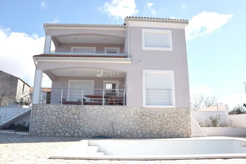 Krk, dintorni, casa di 171 m2 con piscina e vista mare! – 2