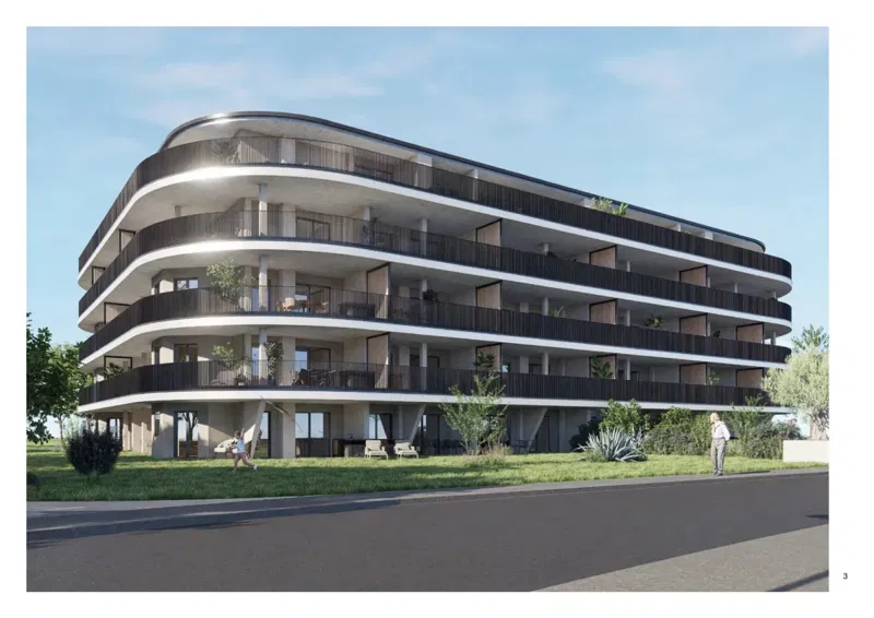 Appartamento con 1 camera da letto al piano terra di un edificio di alta qualità a Umago – 3
