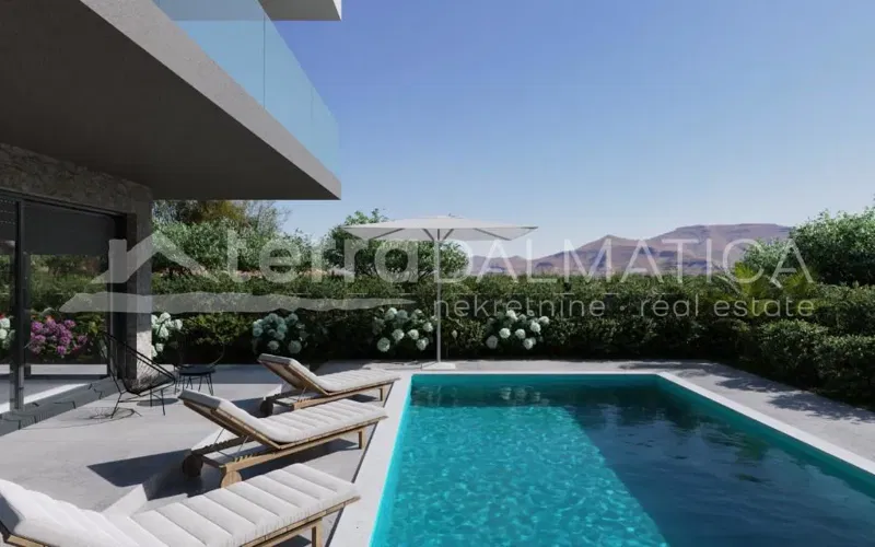 House with pool on Murter, first row to the sea – 3