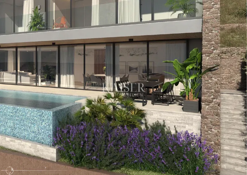 Isztria, Buje, környéke - villa 280m2, végtelenített medencével és gyönyörű kilátással – 3