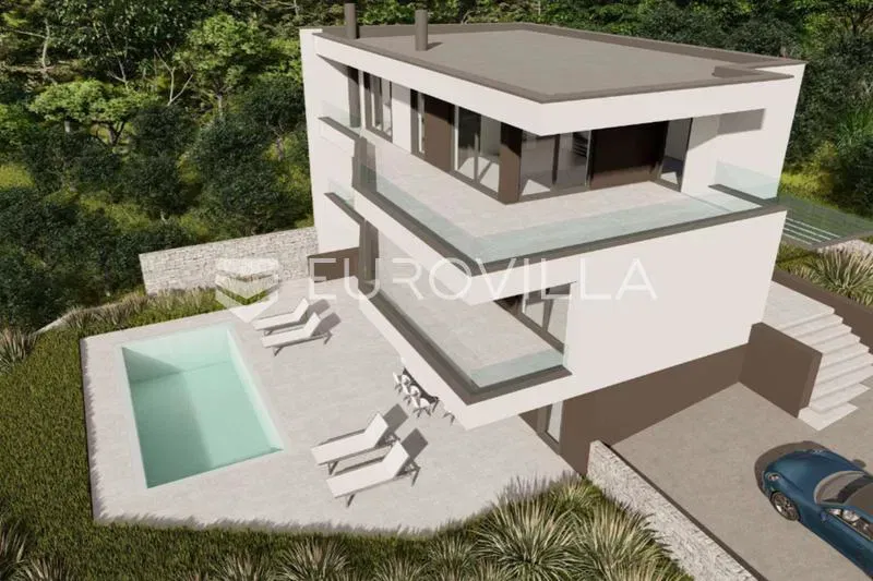 Istria, Duga Uvala, villa with view, gym and sauna 322m2 – 3