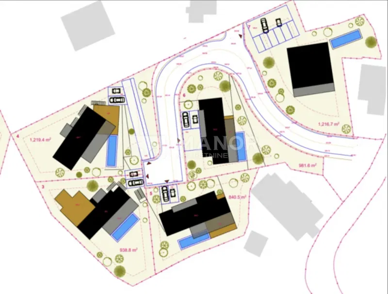Építési telek Mihotići, Matulji, 6.530m2 – 3