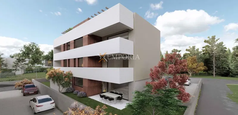 Appartamento con terrazza sul tetto e vista mare, Zadar, 112,59 m² – 2