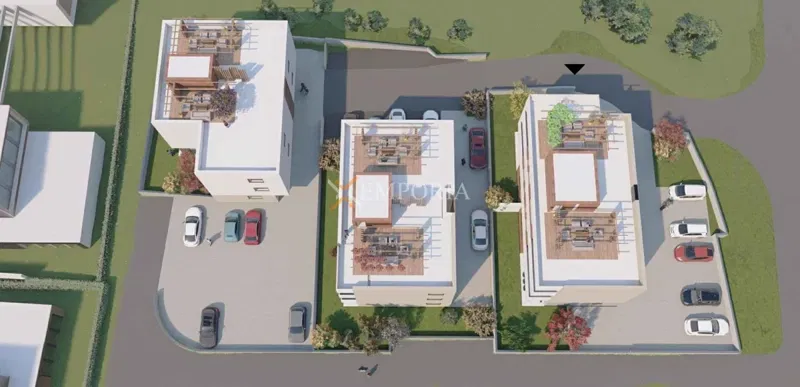 Appartamento con terrazza sul tetto e vista mare, Zadar, 112,59 m² – 3