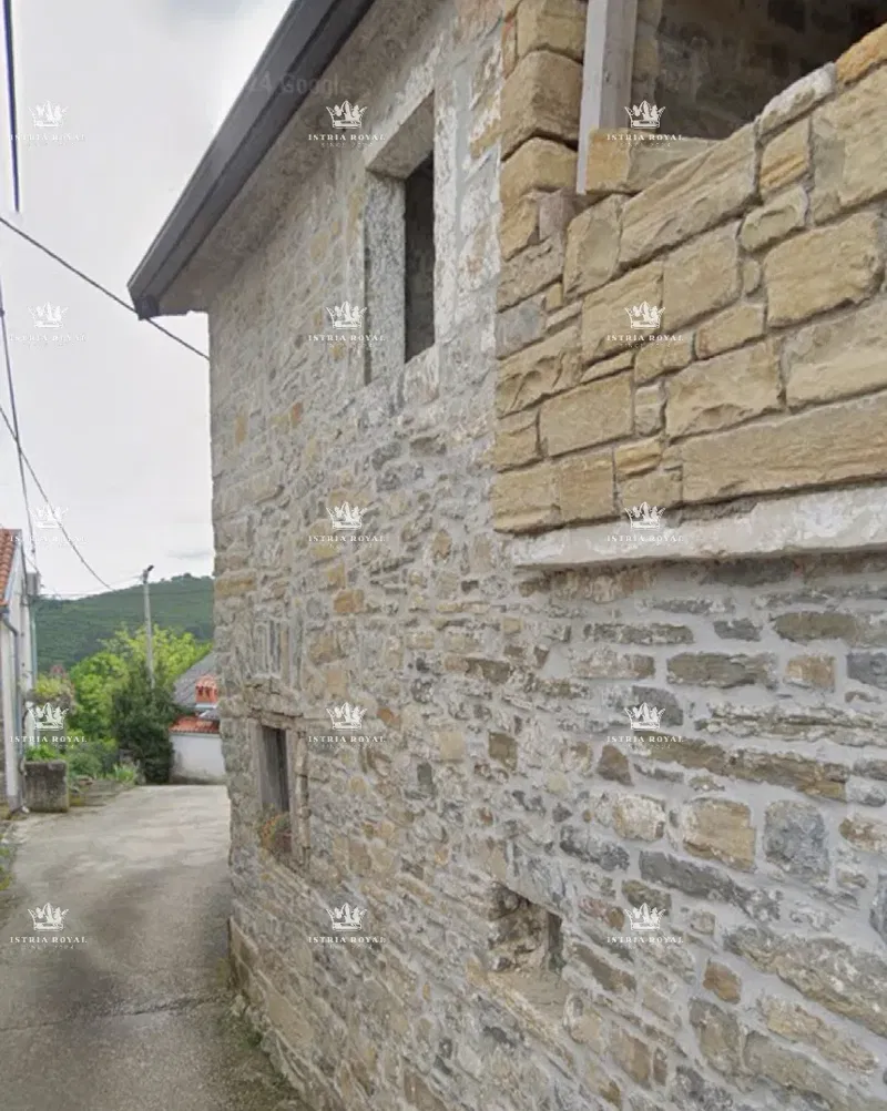 Istra, Senj - vendita di case in pietra a schiera, con vista su Motovun, uliveto di 1744m2, allo stato grezzo. – 3
