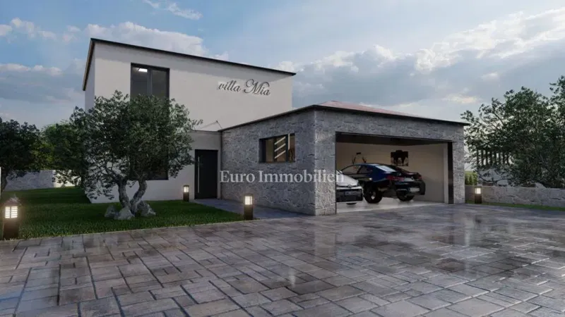 Detached house with swimming pool and garage – 2
