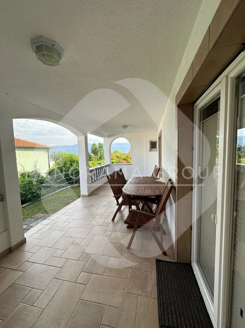 Only with us - furnished apartment with sea view - Klimno – 2