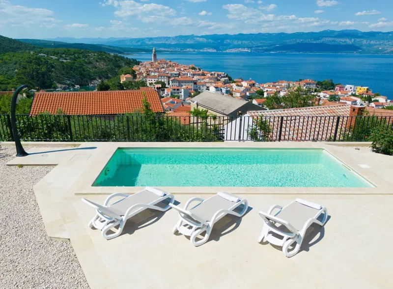 Villa with panoramic sea view - Vrbnik – 3