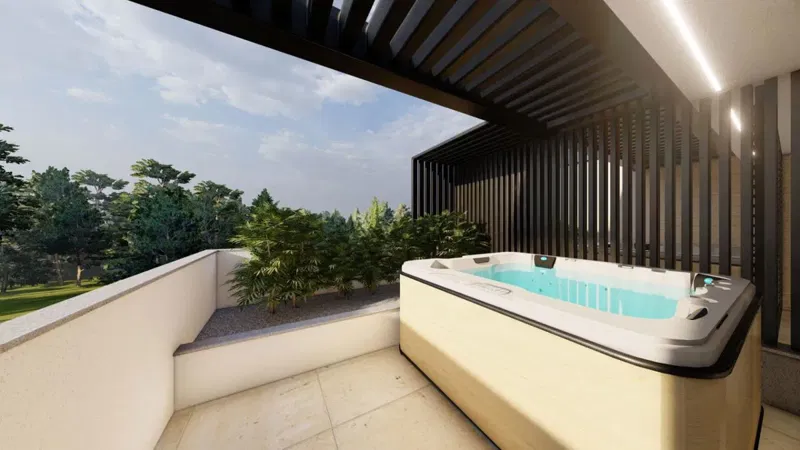 Modern Triplex New Build in Shell Phase – Krk Center, Exceptional Opportunity – 3