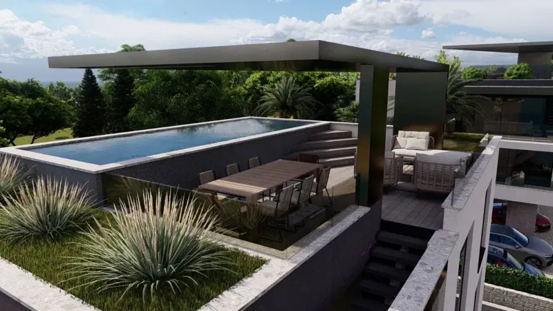 EXCLUSIVE SALE - penthouse with pool – 2