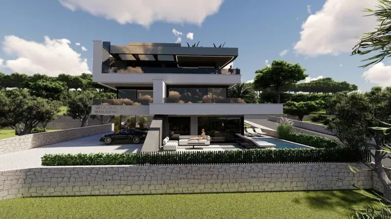 Luxury penthouse in a villa, new construction – 3