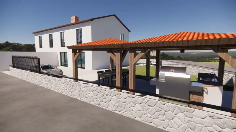 Garica - duplex house with a swimming pool and beautiful yard – 3