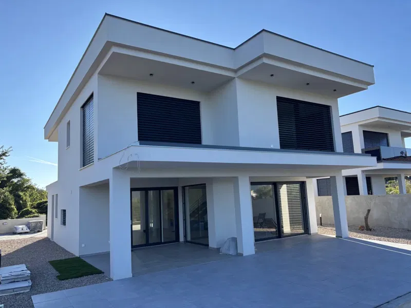 Moderna lussuosa villa con piscina e vista mare – Brzac, isola di Krk – 2