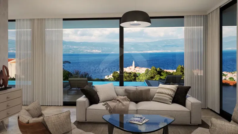 Lussuosa villa familiare con piscina e vista panoramica sul mare – Vrbnik, isola di Krk – 3