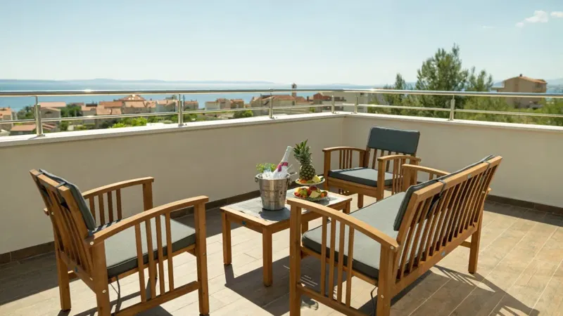 Luxury villa with a view of the Mediterranean coast – 2