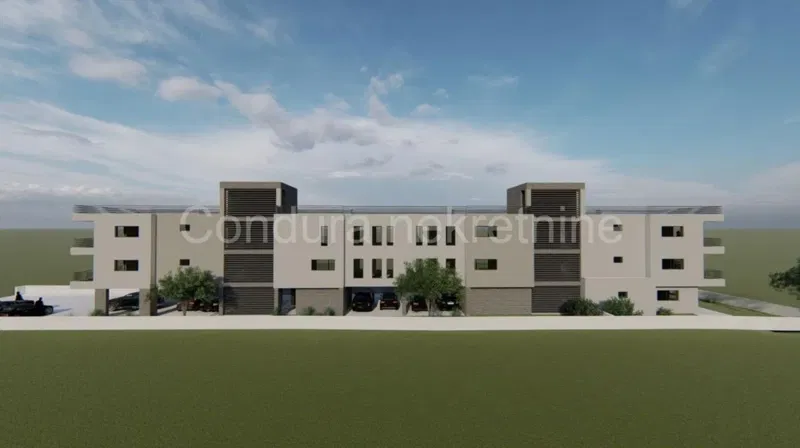 ZATON - building land 1221 m2, 50 m from the sea, Conceptual Design – 3