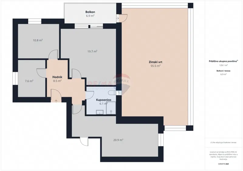 Condo/Apartment Crikvenica, 136m2 – 2