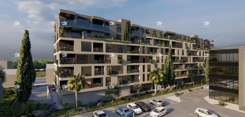 Istria, Pula, Monvidal, sale of a modern apartment on the 2nd floor with a parking space and storage room, new construction, – "TURNKEY". – 3