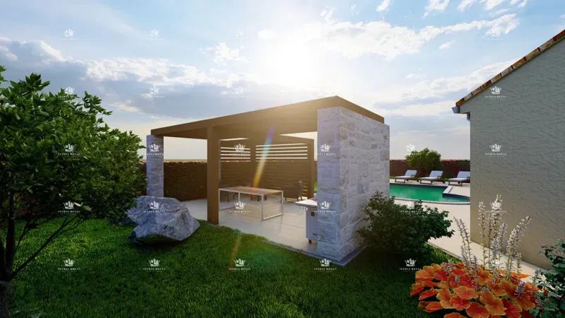 Villa di lusso con piscina e ampio giardino – Istria, Buje, Kaštel. – 3