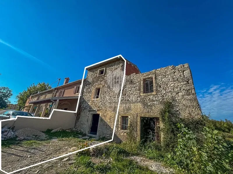 Istria, zona di Buie - casa a schiera con vista panoramica! – 2